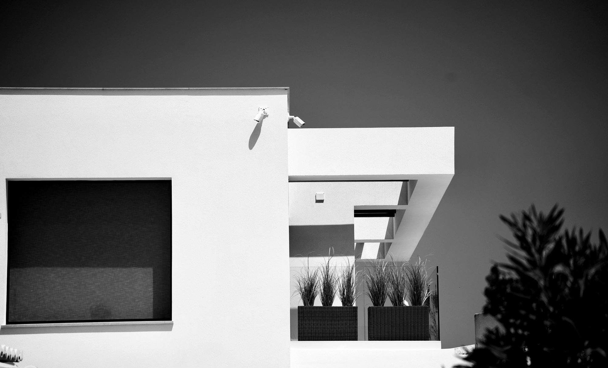 The front of a modern building, an image of the way we present ourselves to the world